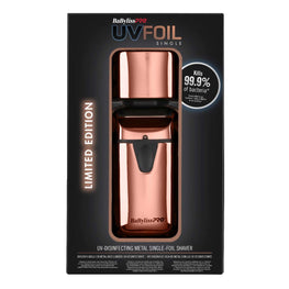Babyliss Uvfoil Uv Single Foil Shaver Rose Gold