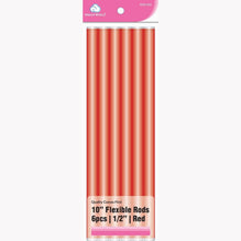 Brittny Rod Flex 10 Red 6Ct - 0.5