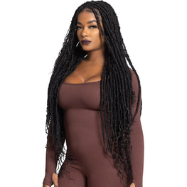 Urban Beauty Queen B Braid Synthetic Butterfly Goddess Locs 3X Value Pack 28 Inch Color 350